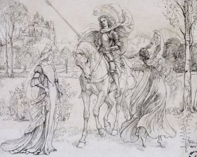 Begrüßung des Ritters, ca. 1880-1932 von Armand Point