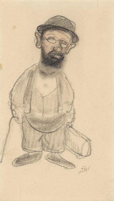 Porträt von Henri de Toulouse-Lautrec von Armand Rassenfosse