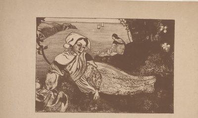 La Primavere (Primavera) 1894 von Armand Séguin