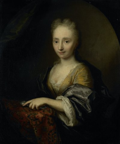 Porträt einer Frau von Arnold Boonen (attributed to)