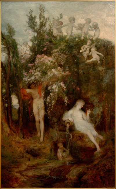 Liebesfrühling von Arnold Böcklin