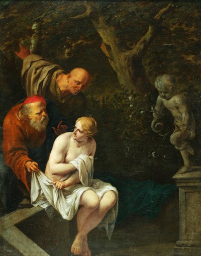 Susanna und die Ältesten von Arnold Houbraken