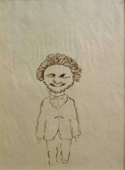 Karikatur 4 von Arnold Schönberg