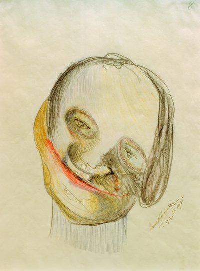 Karikatur 8 von Arnold Schönberg