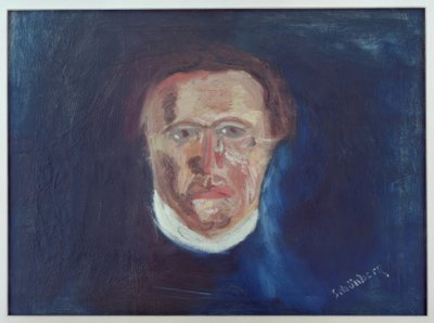 Porträt eines Mannes von Arnold Schönberg