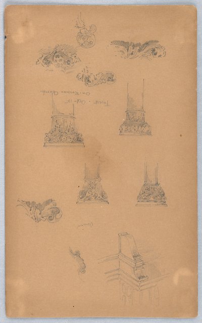 Architektonische Details von Arnold William Brunner