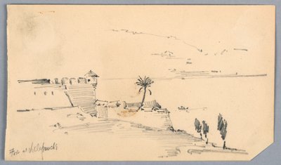 Festung in Villefranche von Arnold William Brunner