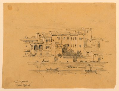 Von meinem Fenster, Florenz von Arnold William Brunner