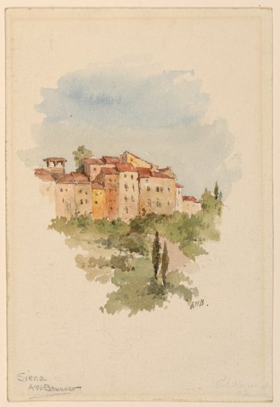 Siena von Arnold William Brunner