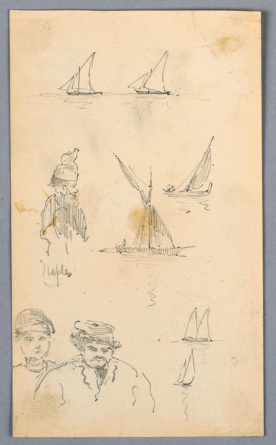 Skizzen in Neapel von Arnold William Brunner