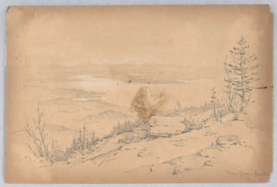 Blick vom Green Mountain von Arnold William Brunner