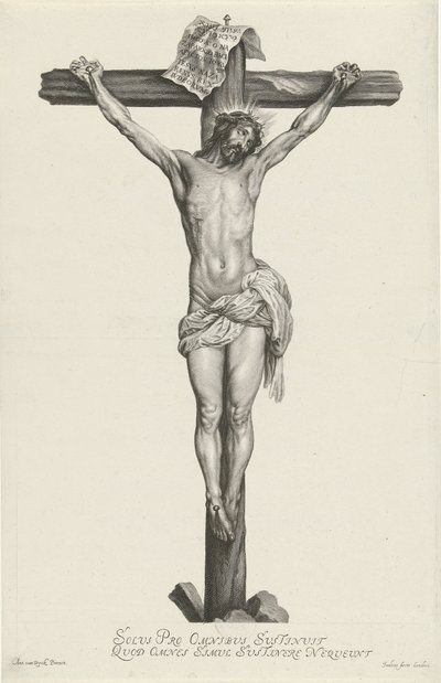 Christus am Kreuz von Arnold de Jode