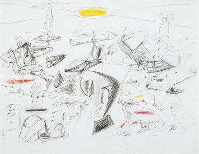 Virginia - Sommer von Arshile Gorky