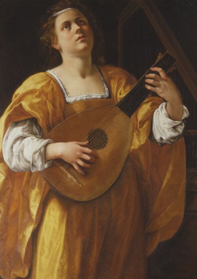 Heilige Cäcilia von Artemisia Gentileschi