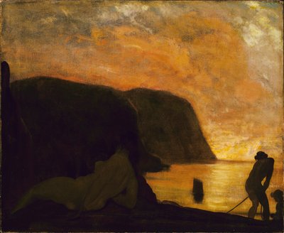 Ein größerer Morgen von Arthur B. Davies