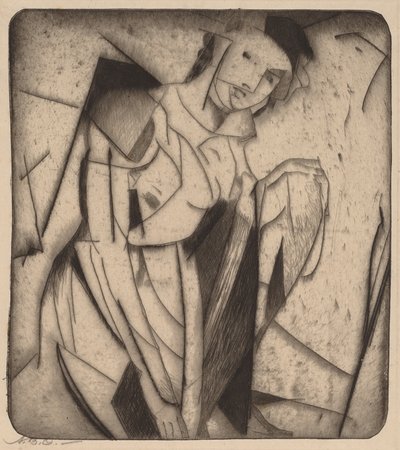 Figur im Glas von Arthur B. Davies