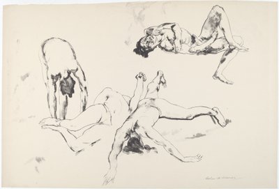 Männer in Qualen von Arthur B. Davies