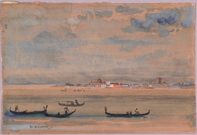 Gondeln von Arthur Bowen Davies