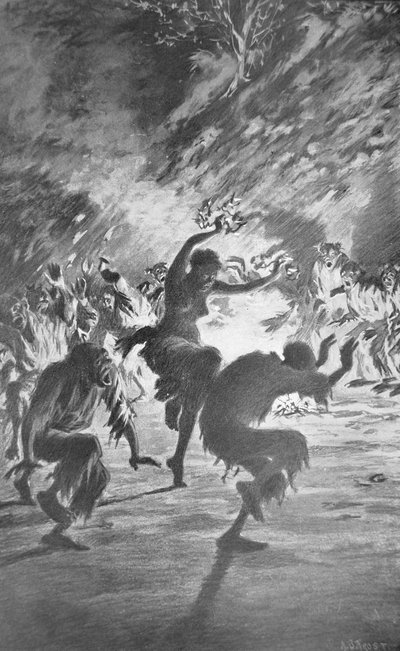 Haitianisches Voodoo-Ritual von Arthur Burdett Frost