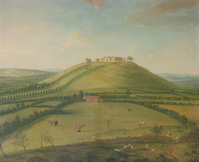 Hoghton Tower, 18. Jahrhundert von Arthur Devis