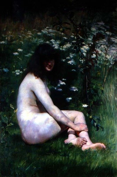 Die Frau des Künstlers von Arthur Drummond