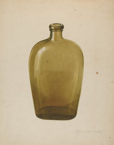 Likörflasche von Arthur G. Merkley