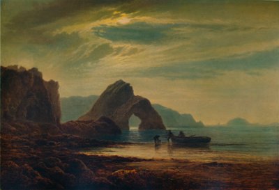 Gilters Point, Tenby, bei Mondschein, 1872-1874, 1935 von Arthur Gilbert