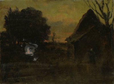 Bei Sonnenuntergang von Arthur Hawksley (signed by artist)