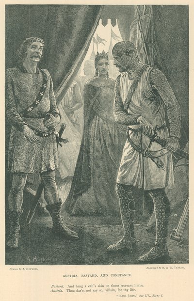 Illustration für König Johann von Arthur Hopkins