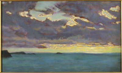 Von Pentire Point von Arthur Hughes