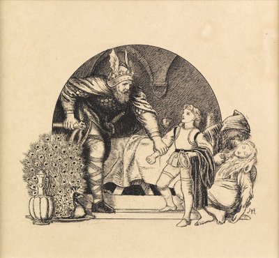 Ritterlichkeit, 1871 von Arthur Hughes