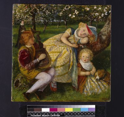 Der Königsgarten, ca. 1858 von Arthur Hughes