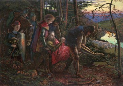 Der Ritter der Sonne, 1860 von Arthur Hughes