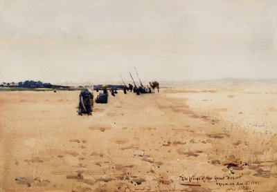 Der Rand der großen Wüste von Arthur Melville