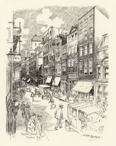 Beak Street, Soho von Arthur Moreland