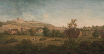 Landschaft, mit Dover Castle in der Ferne von Arthur Nelson