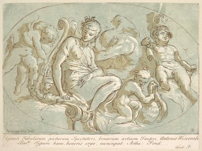 Venus umgeben von Putti von Arthur Pond