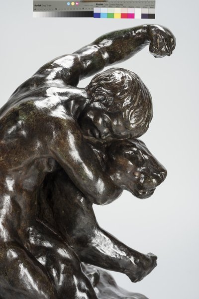 Puma und Kind von Arthur Putnam