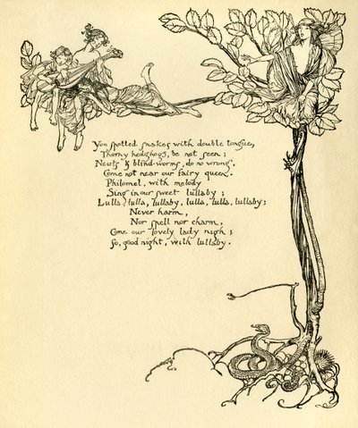 Ein Sommernachtstraum von Arthur Rackham