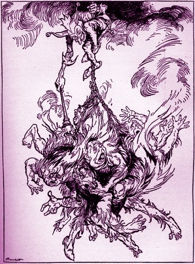 Hop-Frog von Edgar Allan Poe von Arthur Rackham