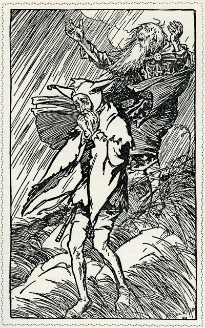 König Lear von William Shakespeare von Arthur Rackham