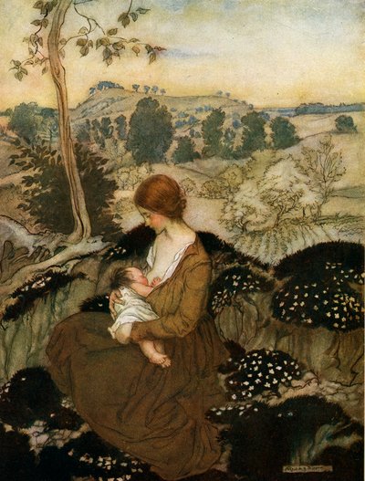 Der Frühling des Lebens von Arthur Rackham