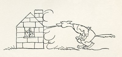 Die drei kleinen Schweinchen von Arthur Rackham