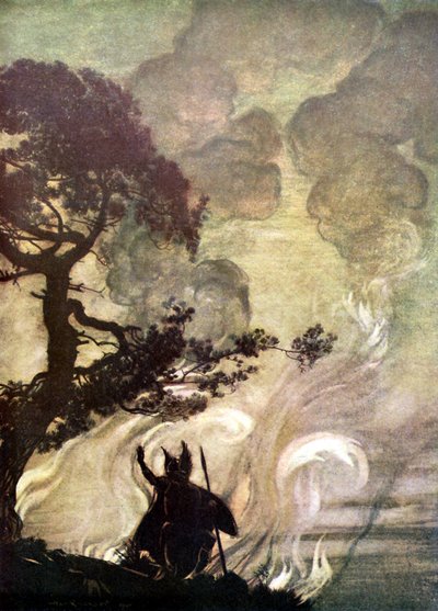 Die Walküre von Arthur Rackham