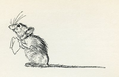 Titty Maus und Tatty Maus von Arthur Rackham