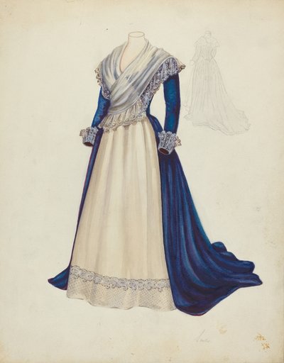 Kleid von Arthur Sander