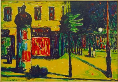 Straßenansicht in Berlin von Arthur Segal