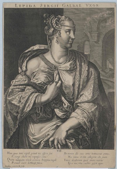 1. Jahrhundert n. Chr. Aemilia Lepida von Artist Unknown