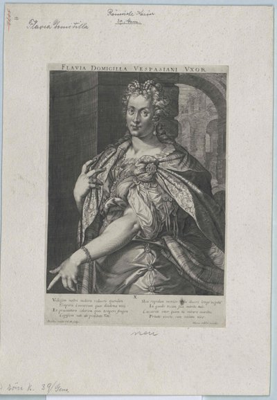 1. Jahrhundert n. Chr. Flavia Domitilla von Artist Unknown