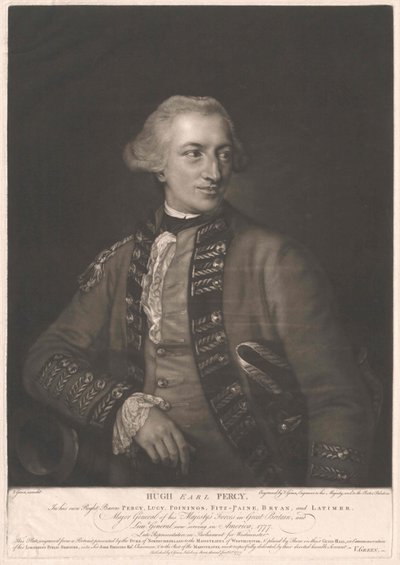 2. Herzog von Northumberland Percy von Artist Unknown